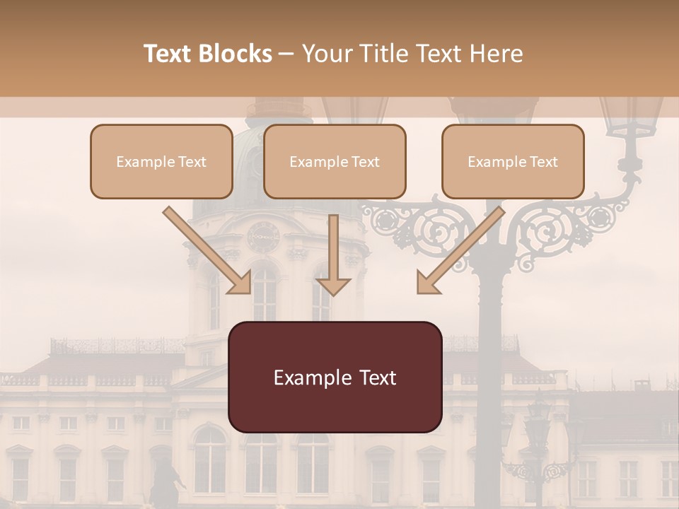 Baroque Tourist Attraction Berlin PowerPoint Template