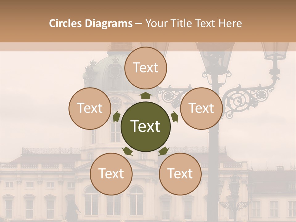 Baroque Tourist Attraction Berlin PowerPoint Template