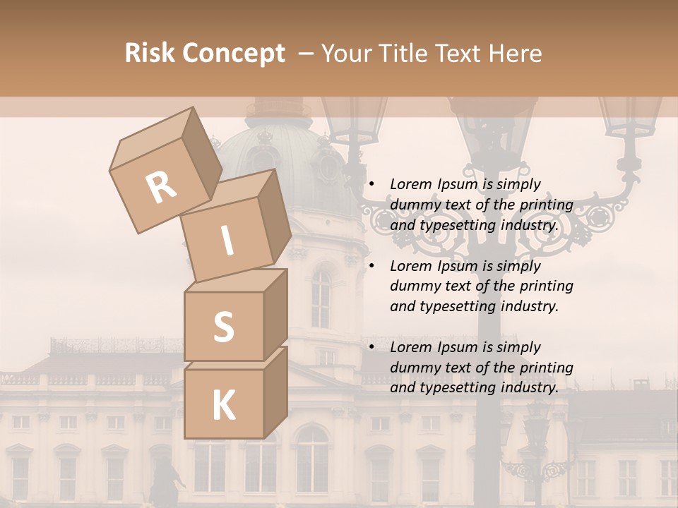 Baroque Tourist Attraction Berlin PowerPoint Template