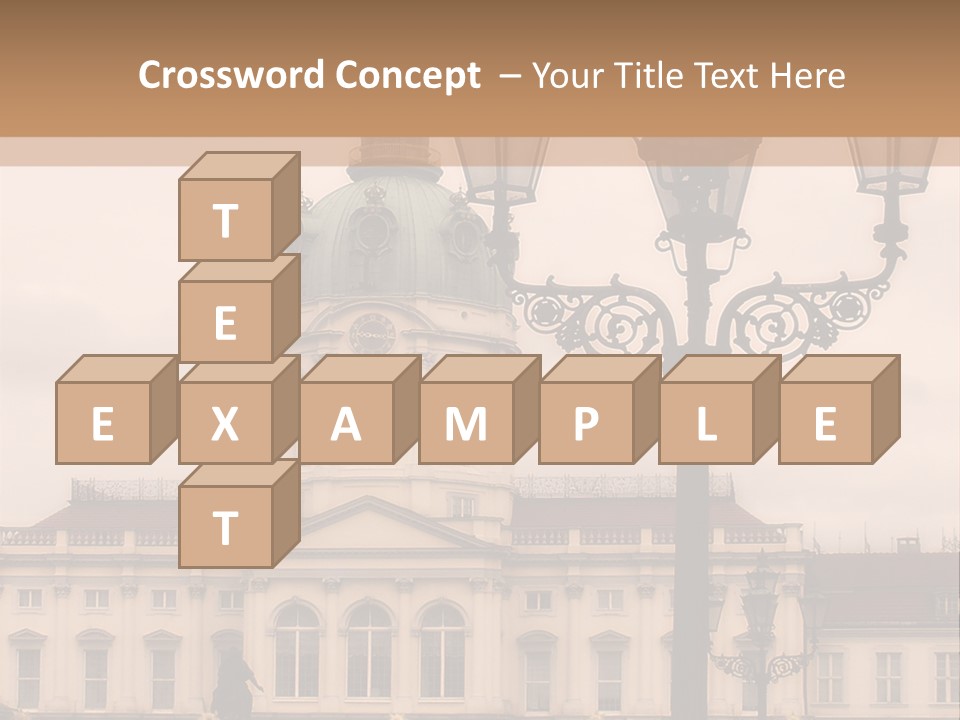 Baroque Tourist Attraction Berlin PowerPoint Template