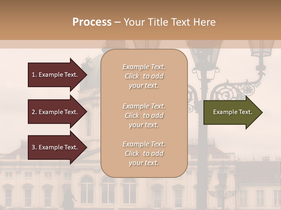 Baroque Tourist Attraction Berlin PowerPoint Template