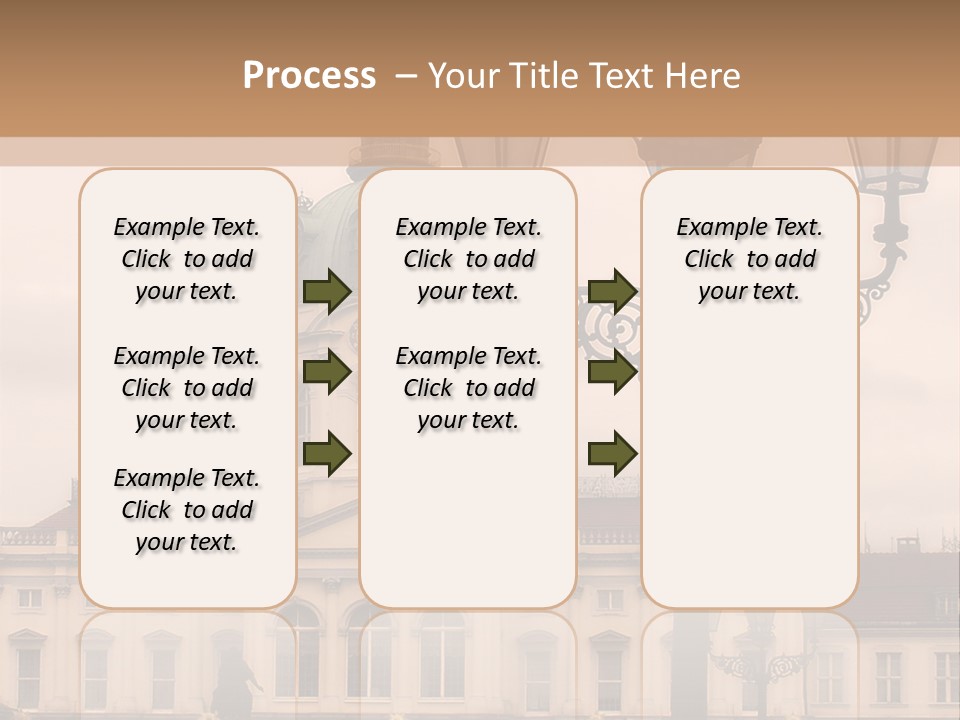 Baroque Tourist Attraction Berlin PowerPoint Template