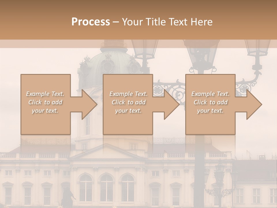 Baroque Tourist Attraction Berlin PowerPoint Template