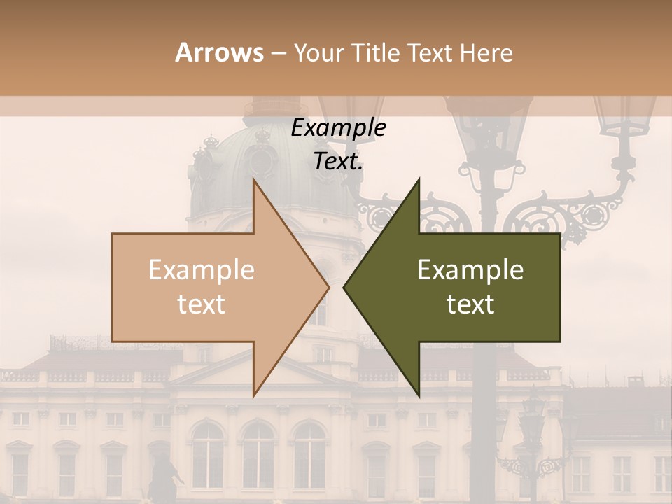 Baroque Tourist Attraction Berlin PowerPoint Template