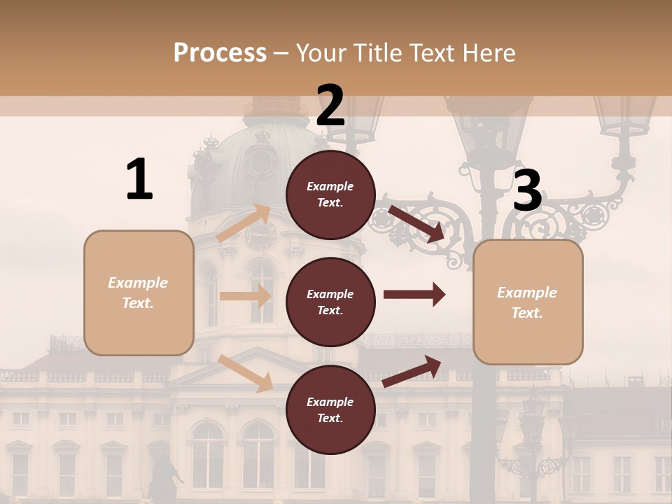 Baroque Tourist Attraction Berlin PowerPoint Template