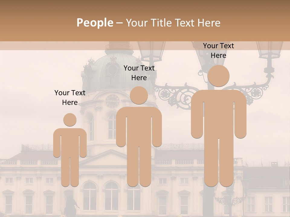 Baroque Tourist Attraction Berlin PowerPoint Template