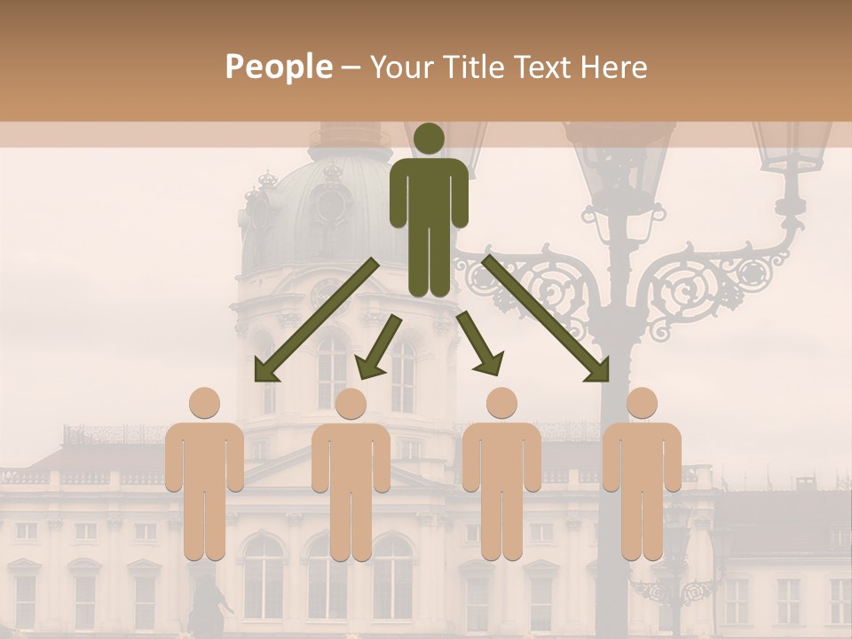 Baroque Tourist Attraction Berlin PowerPoint Template