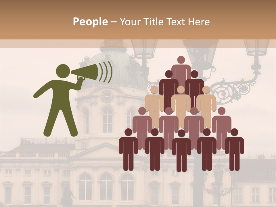 Baroque Tourist Attraction Berlin PowerPoint Template