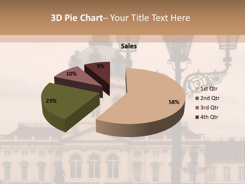 Baroque Tourist Attraction Berlin PowerPoint Template