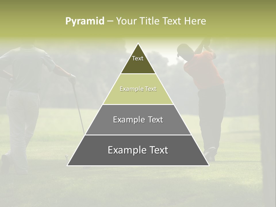 Drive Putt Swing PowerPoint Template