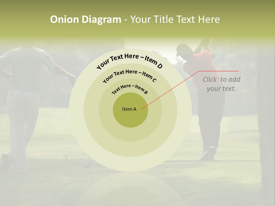 Drive Putt Swing PowerPoint Template