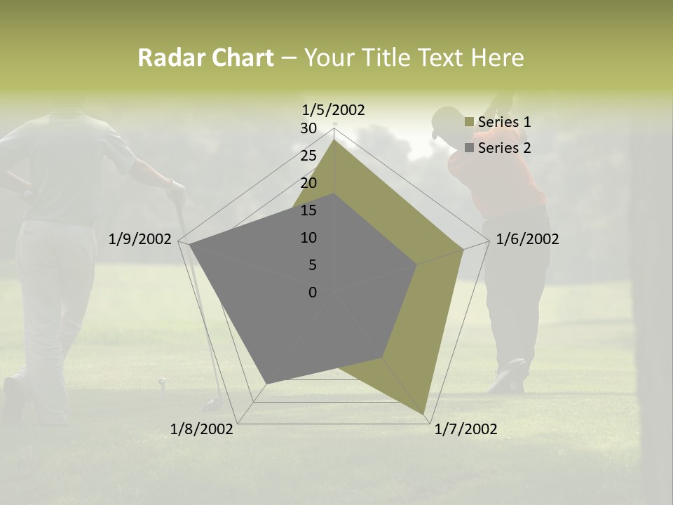 Drive Putt Swing PowerPoint Template