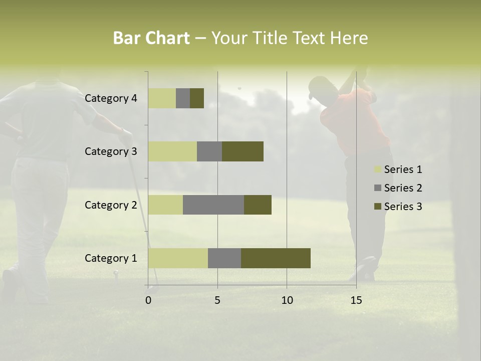 Drive Putt Swing PowerPoint Template