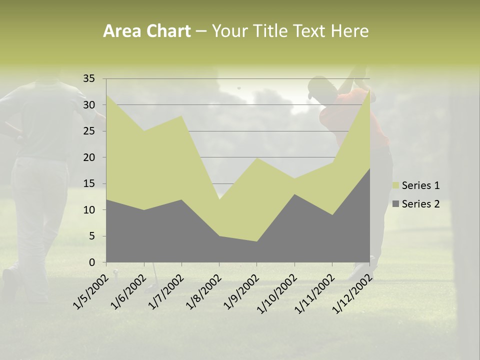 Drive Putt Swing PowerPoint Template