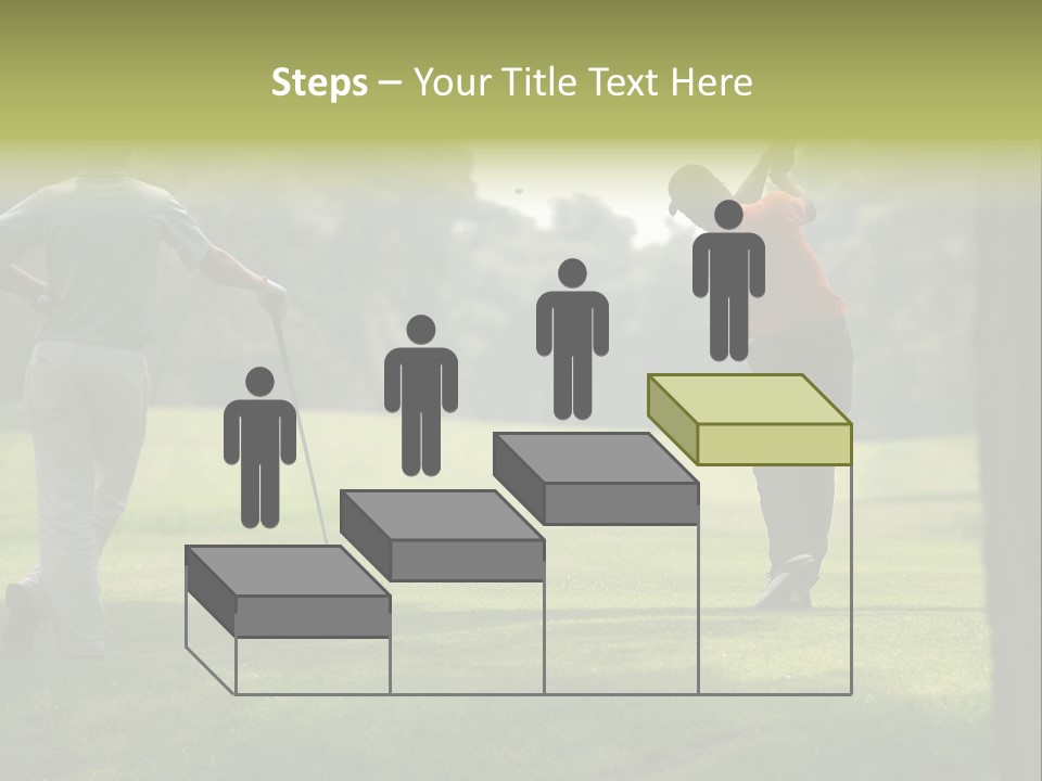 Drive Putt Swing PowerPoint Template