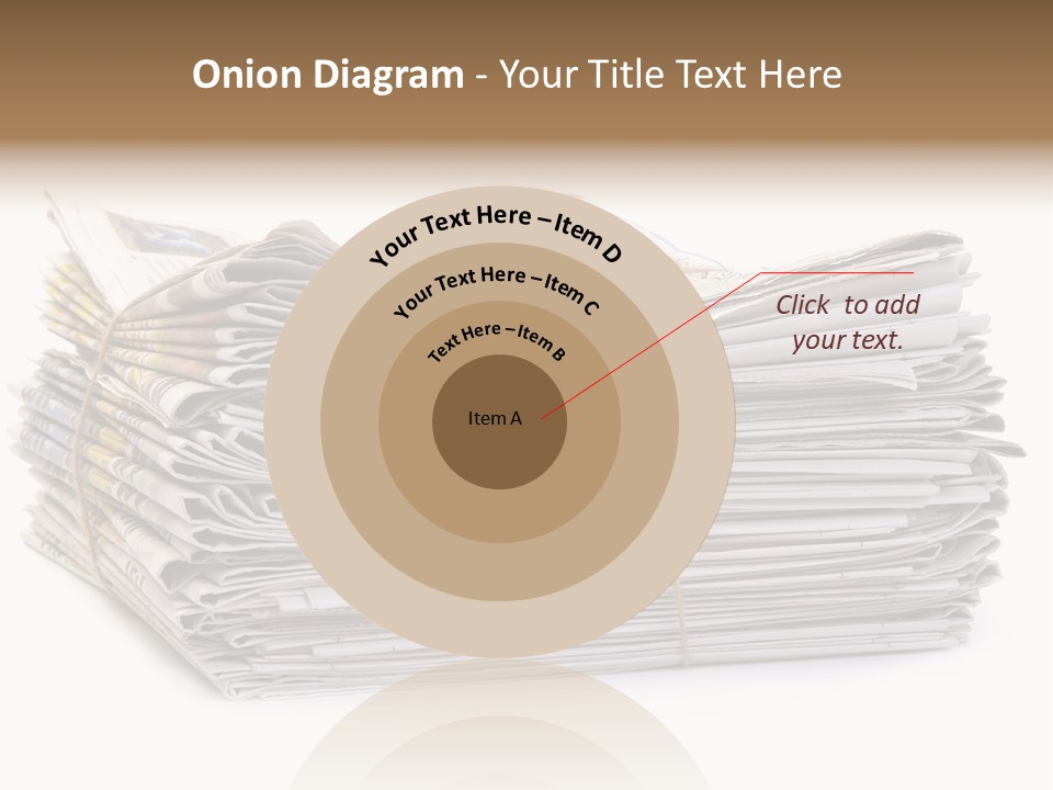 Recycling News Reduce PowerPoint Template