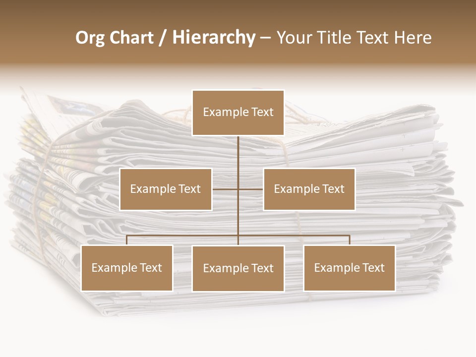 Recycling News Reduce PowerPoint Template
