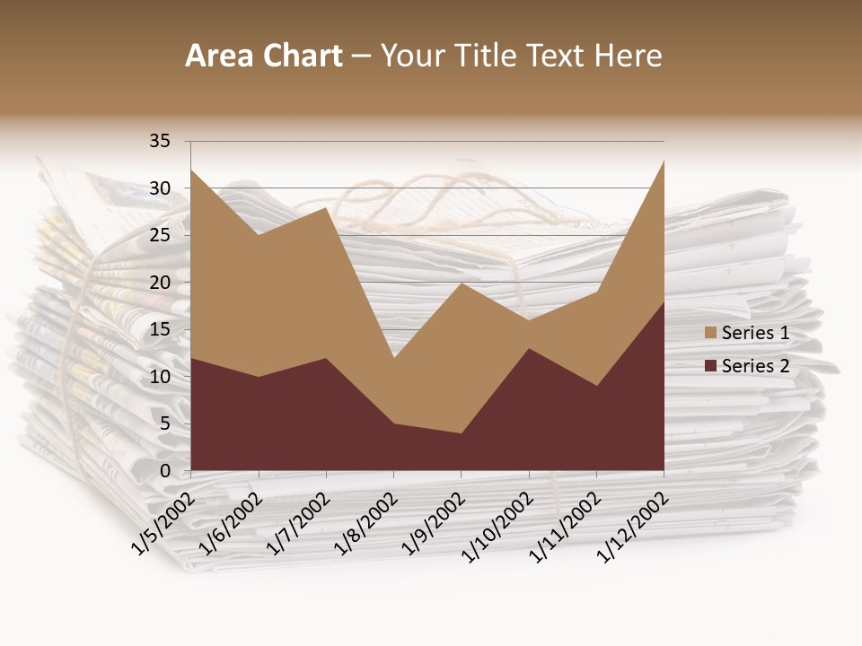 Recycling News Reduce PowerPoint Template