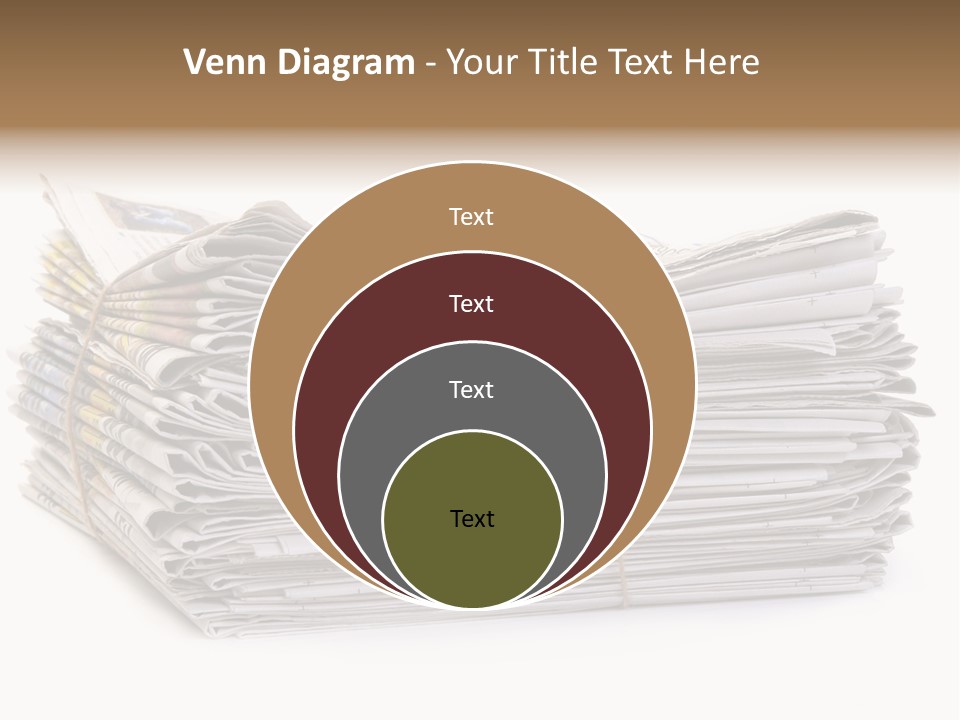 Recycling News Reduce PowerPoint Template