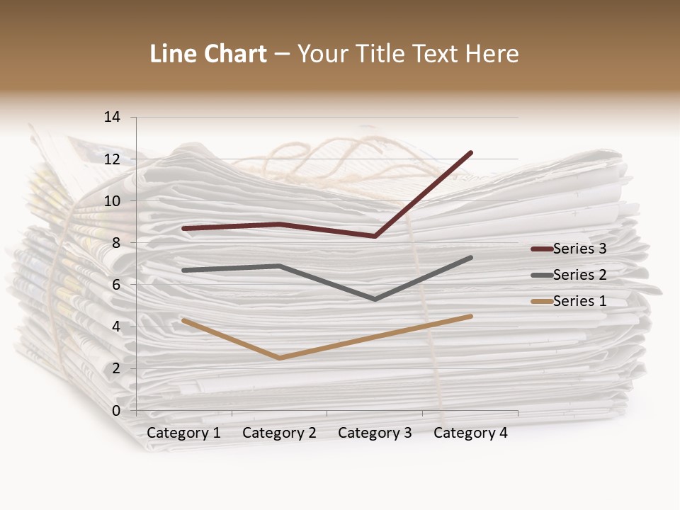 Recycling News Reduce PowerPoint Template