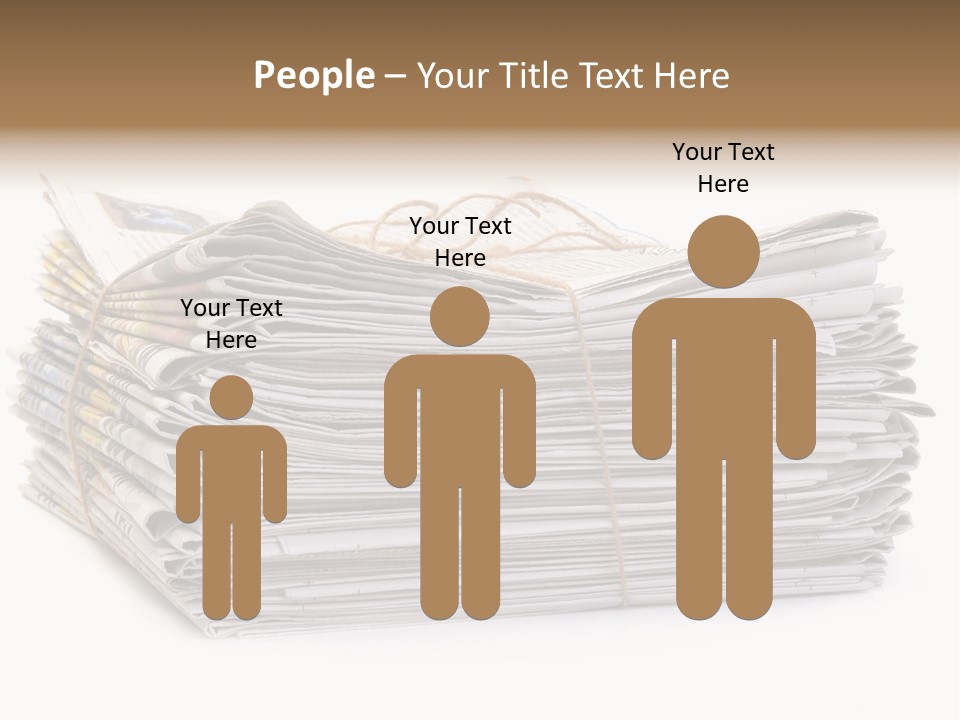 Recycling News Reduce PowerPoint Template