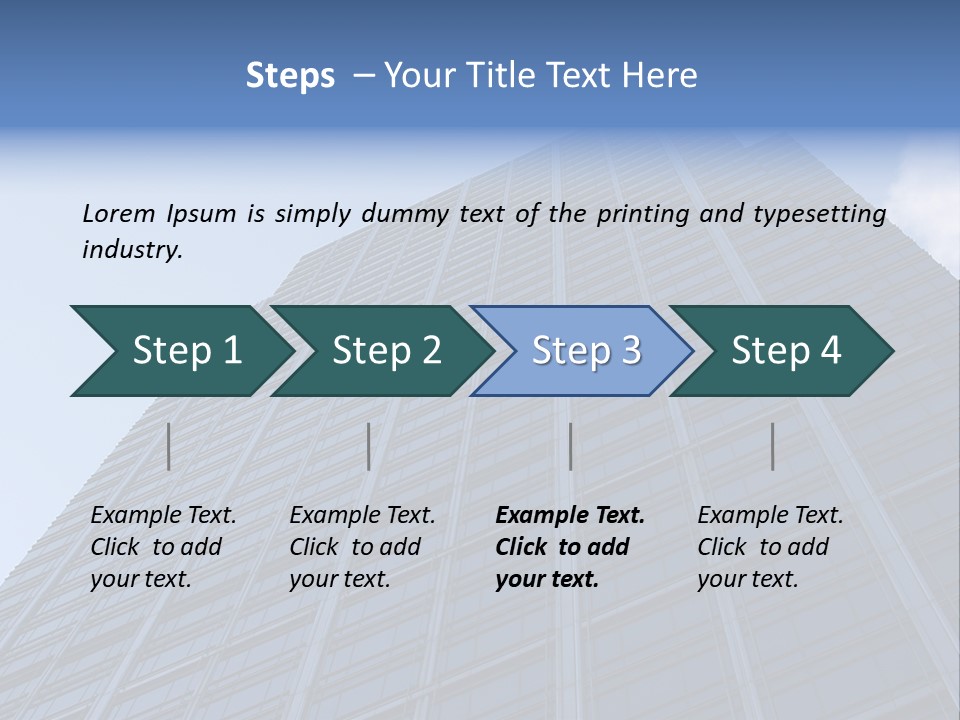Building Prestige Prestigious PowerPoint Template