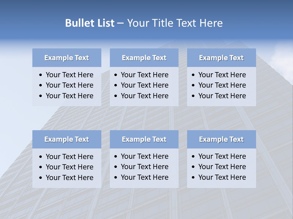 Building Prestige Prestigious PowerPoint Template