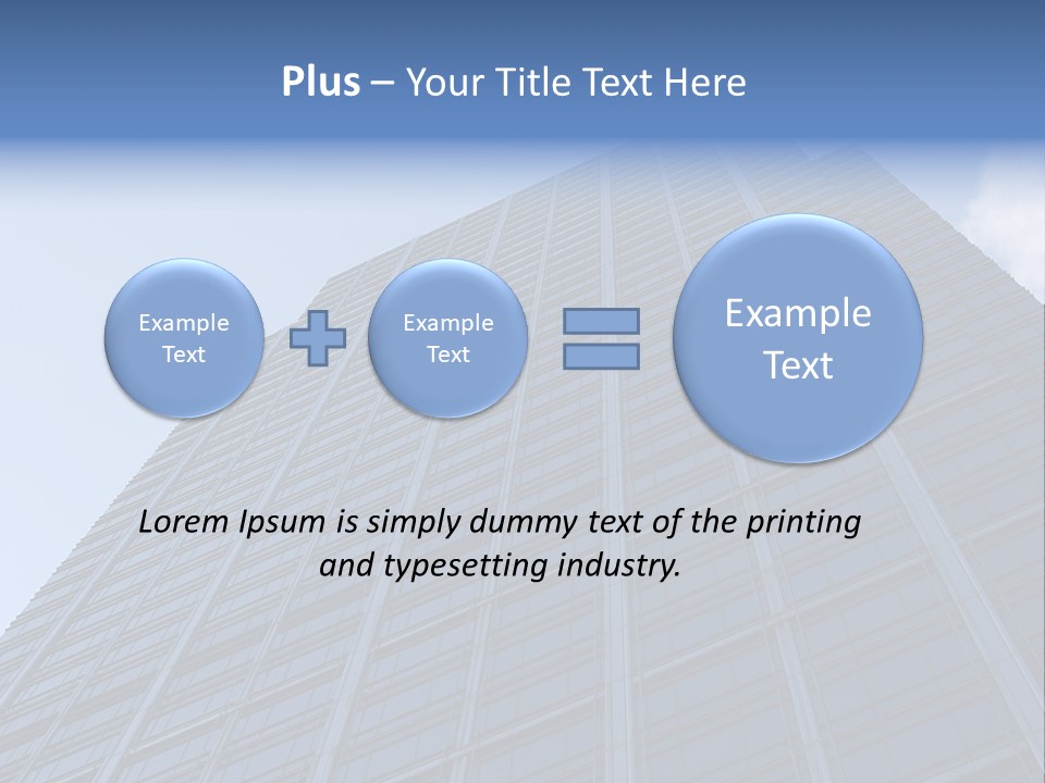 Building Prestige Prestigious PowerPoint Template