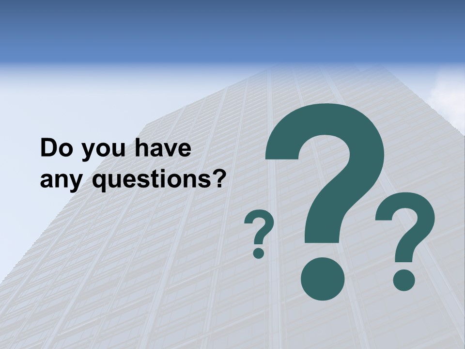 Building Prestige Prestigious PowerPoint Template