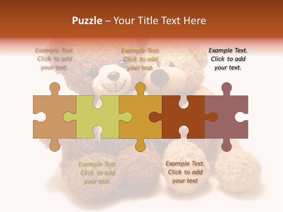 Heart Stuffed Sweet PowerPoint Template