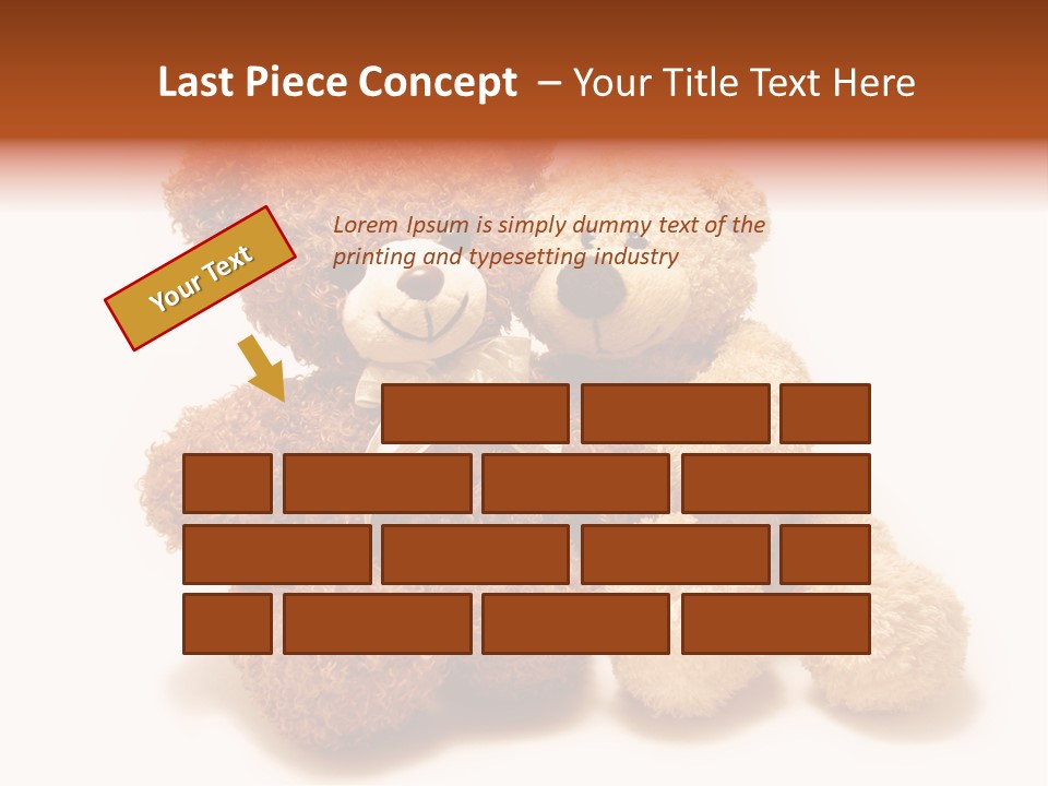 Heart Stuffed Sweet PowerPoint Template