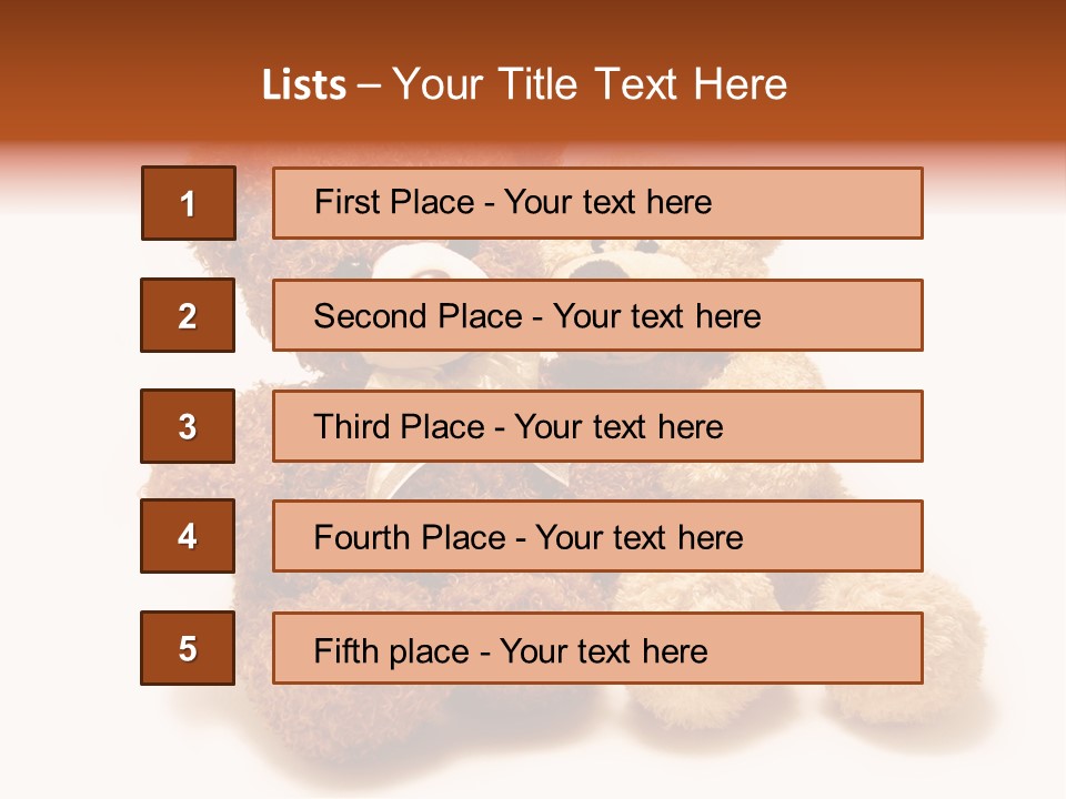 Heart Stuffed Sweet PowerPoint Template