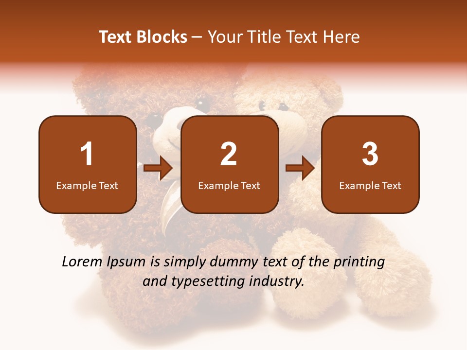 Heart Stuffed Sweet PowerPoint Template