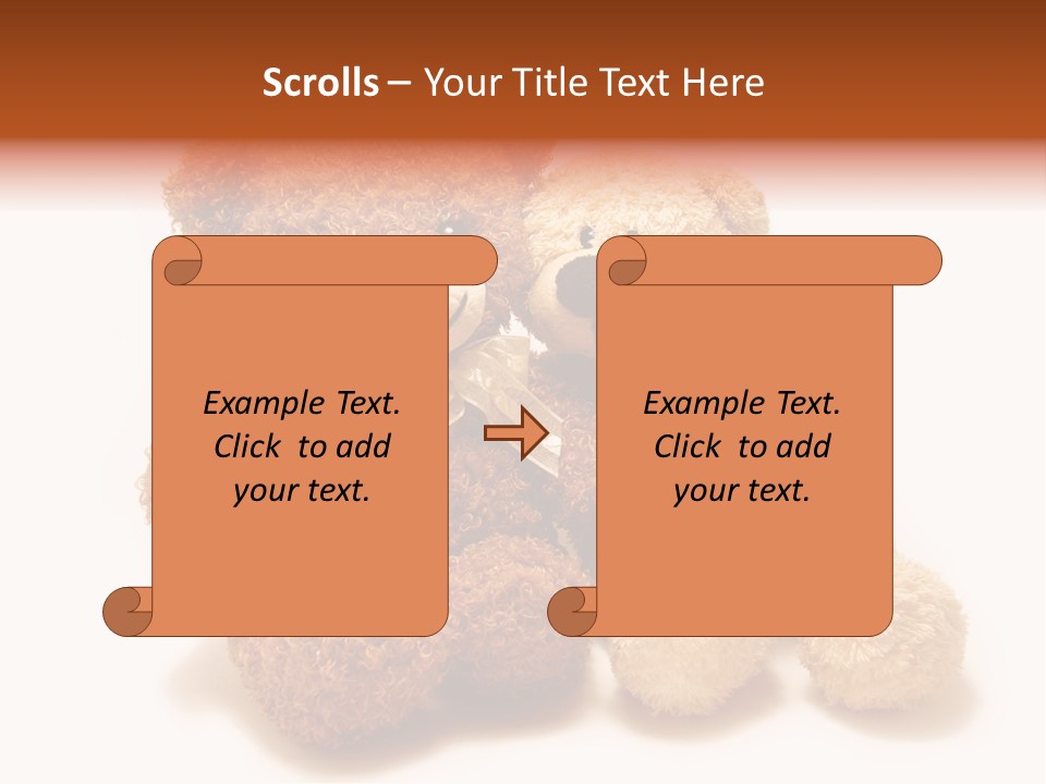 Heart Stuffed Sweet PowerPoint Template