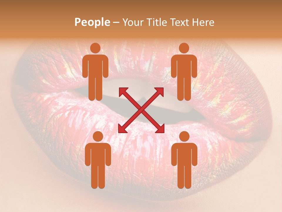 Fashion Multicolored Expression PowerPoint Template