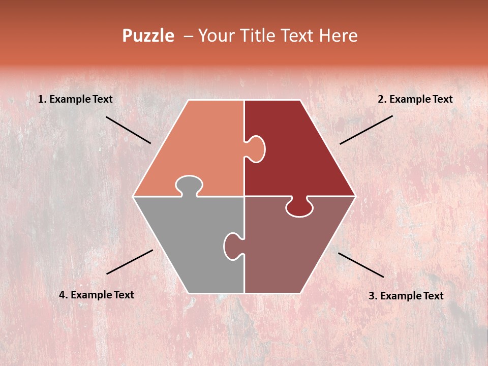 Stroke Background Battered PowerPoint Template
