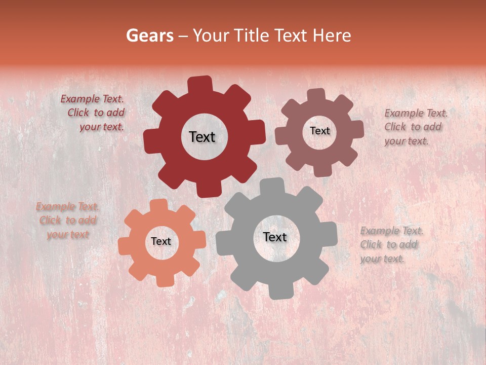 Stroke Background Battered PowerPoint Template