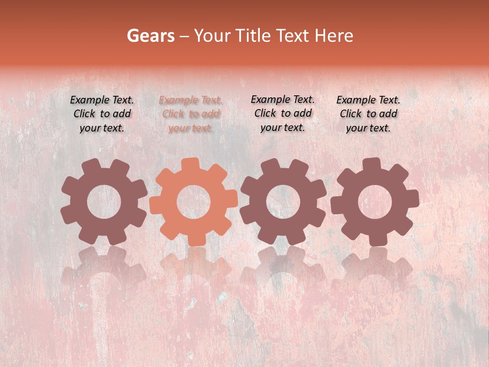 Stroke Background Battered PowerPoint Template