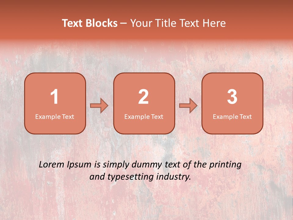 Stroke Background Battered PowerPoint Template