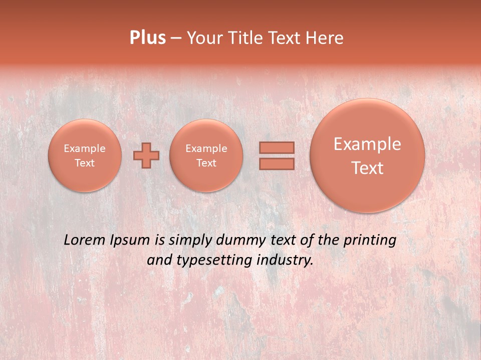 Stroke Background Battered PowerPoint Template