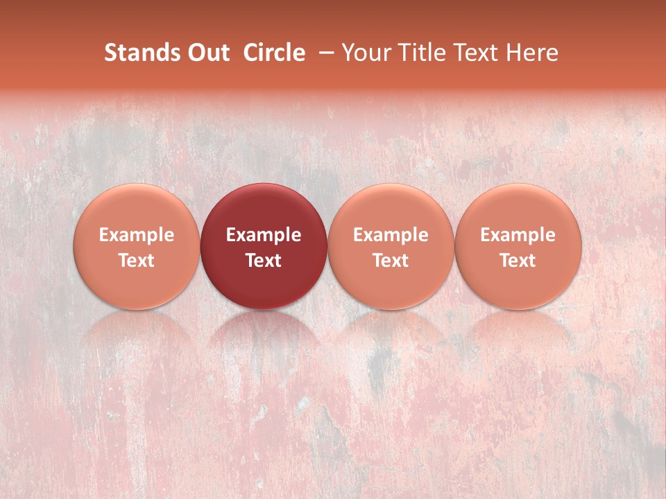 Stroke Background Battered PowerPoint Template