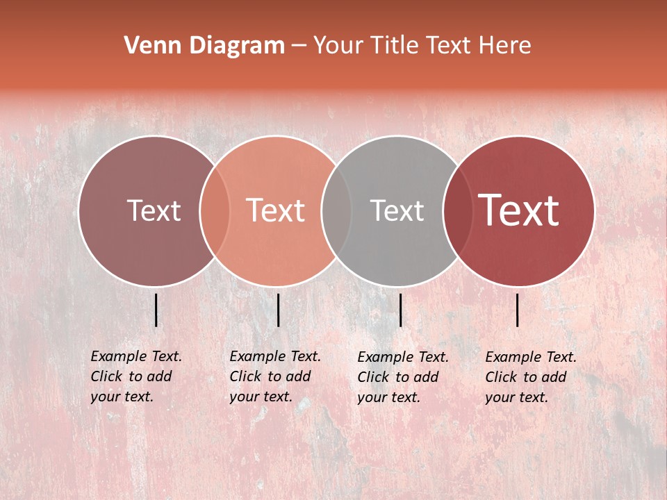 Stroke Background Battered PowerPoint Template
