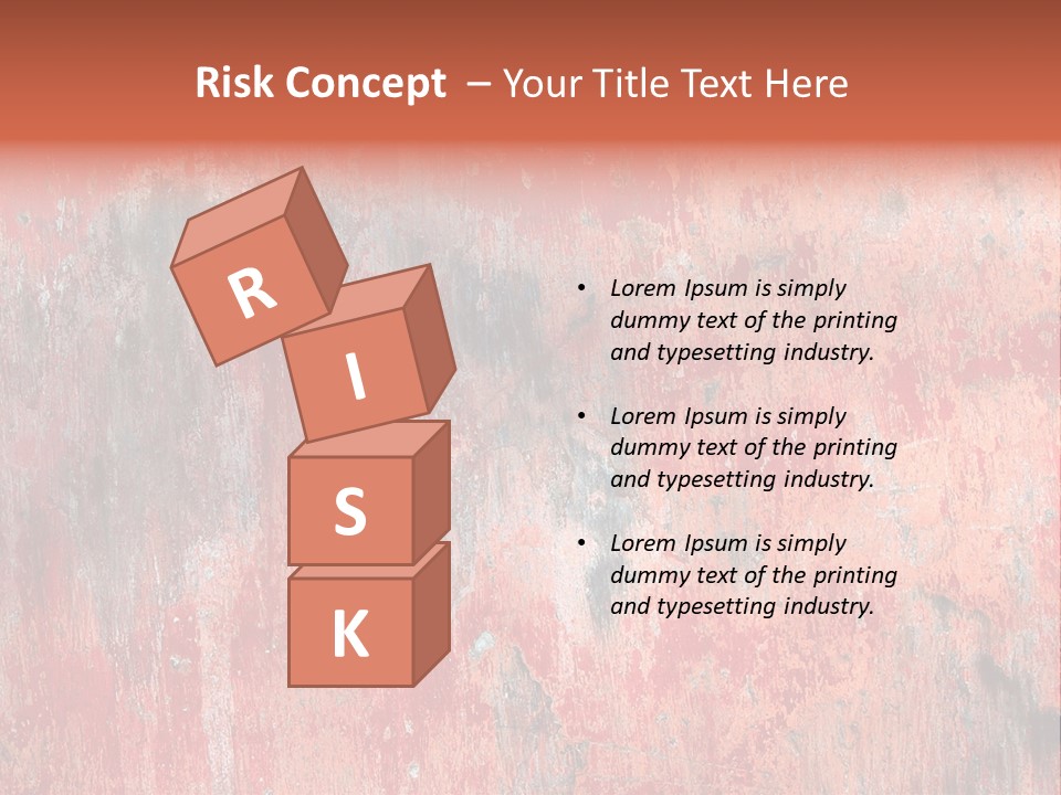 Stroke Background Battered PowerPoint Template