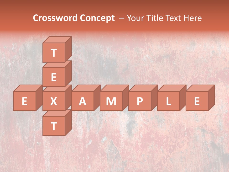 Stroke Background Battered PowerPoint Template