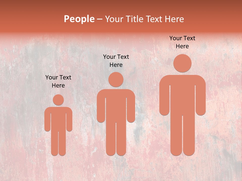 Stroke Background Battered PowerPoint Template