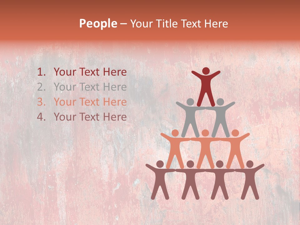 Stroke Background Battered PowerPoint Template