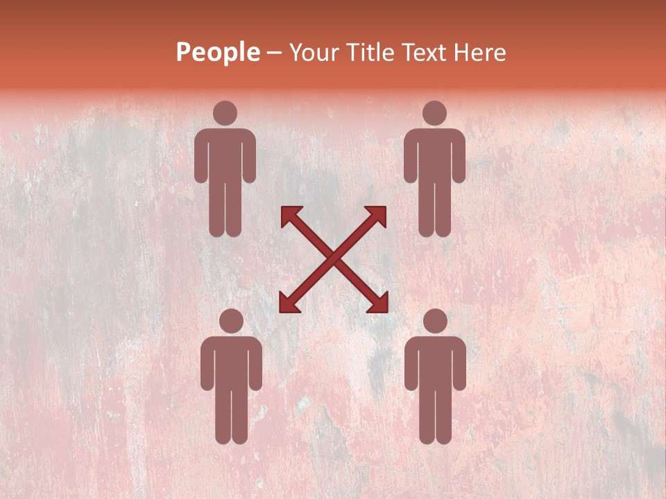 Stroke Background Battered PowerPoint Template