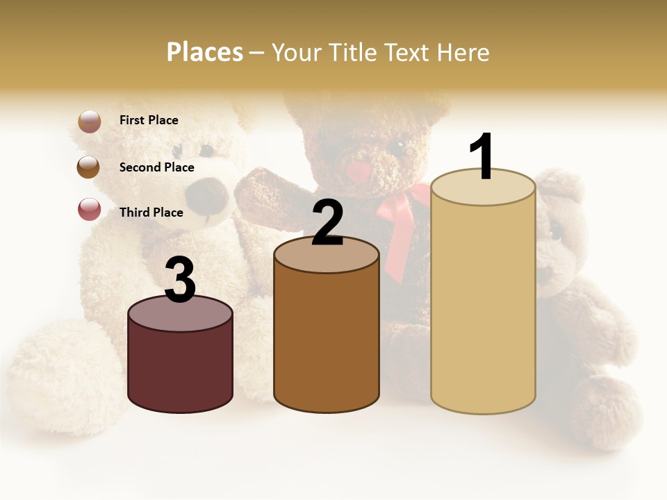 Small Fluffy Childhood PowerPoint Template