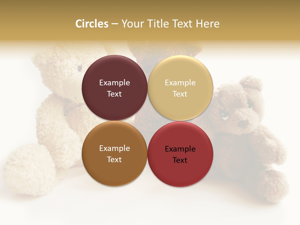 Small Fluffy Childhood PowerPoint Template