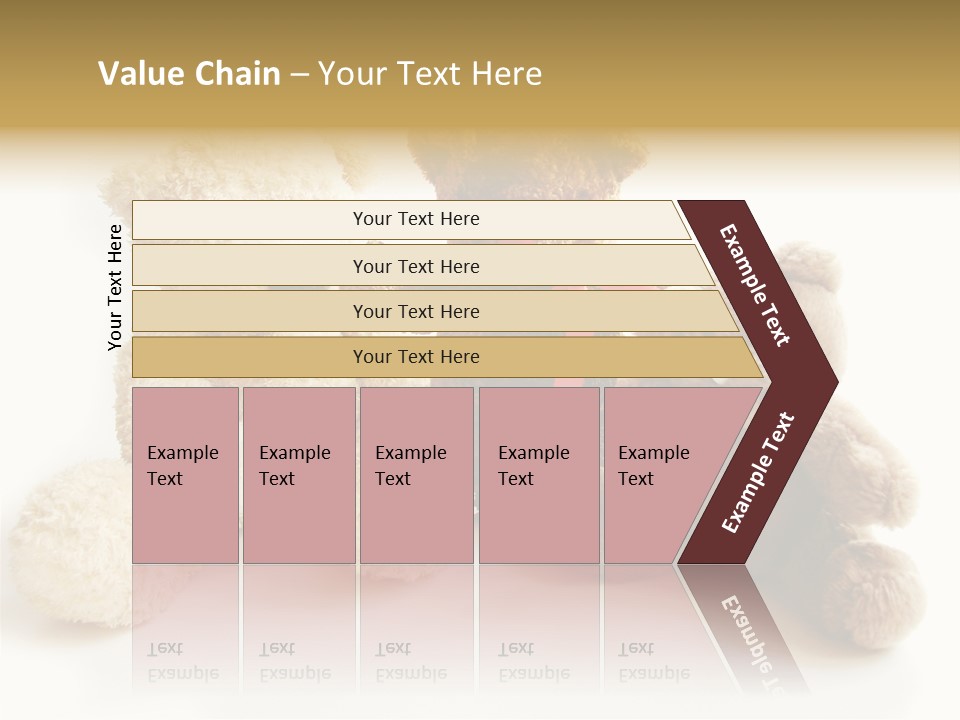 Small Fluffy Childhood PowerPoint Template